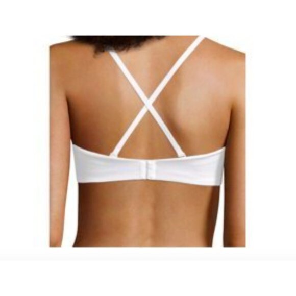 Sweet Nothings Women's Maidenform No Slip Smooth Look Strapless White Bra 36C - Picture 10 of 12